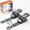 Retractable Ratchet Tie Down Straps by WELLUCK