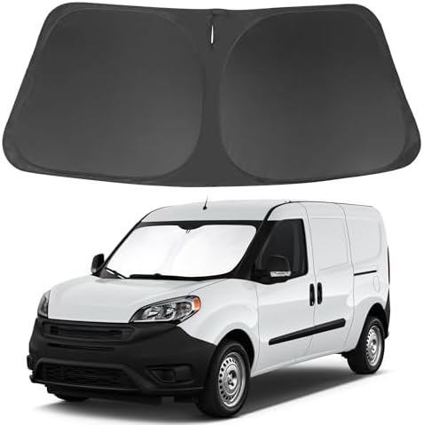 Windshield Sun Shade for 2014-2026 Dodge RAM ProMaster by LHFLIVE