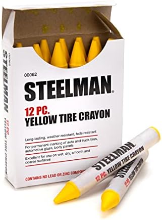 Steelman Yellow Tire Marking Crayons - Image 2
