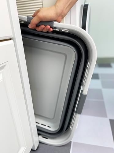 SAMMART 42L Collapsible Plastic Storage Basket - Image 2