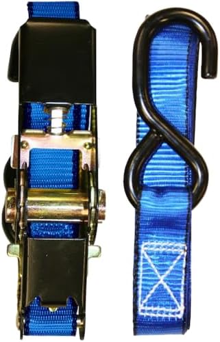 Everest Premium Ratchet Tie Down – 1 PK – 1 IN – 6 FT – 300 LBS Working Load – - Image 3