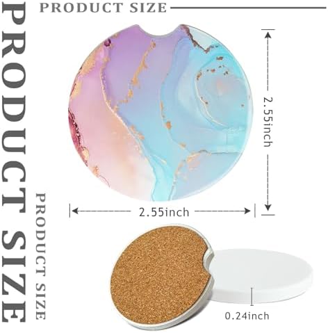 Ceramic Sublimation Blanks Car Coasters - Image 3