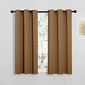 NICETOWN Sleek Blackout Curtains, 2 Panels, W34 x L45 -Inch by NICETOWN