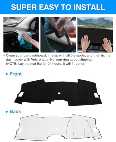 Autorder Dashboard Cover Mat for 2023 2024 2025 2026 Honda CR-V CRV Accessories - Image 5