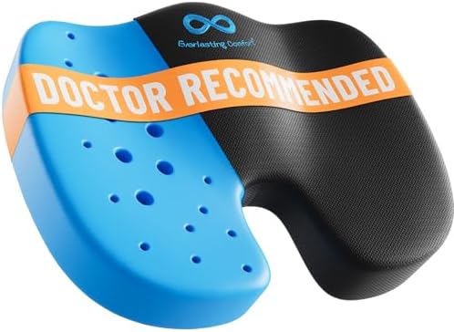 Everlasting Comfort Doctor Recommended Memory Foam Seat Cushion by EverlastingComfort