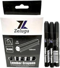 Zeluga 4.7in. x 0.47in. Hex Shape Industrial Lumber Marking Crayons by Zeluga