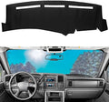 Dashboard Dash Mat Cover Leather Dashboard Pad Sun Protection Compatible by BERKSYDEDASHBOARDCOVER
