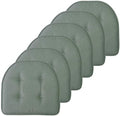 Sweet Home Collection Chair Cushion Memory Foam Pads Tufted Slip Non Skid by SweetHomeCollection