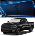 Magnelex Windshield Sun Shade for Dodge RAM 1500 2019-2023 2024 2025 2026 by Magnelex