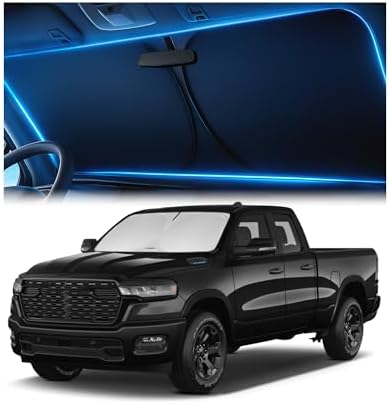 Magnelex Windshield Sun Shade for Dodge RAM 1500 2019-2023 2024 2025 2026 by Magnelex