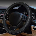 ESEWALAS Universal Car Steering Wheel Cover, Anti-Slip Leather Steering Wheel by Reswish