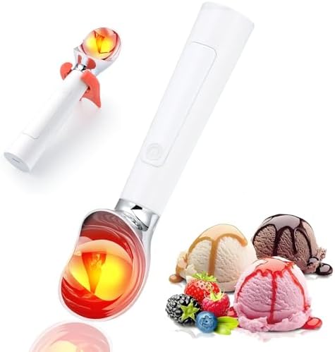 OTraki Rechargeable Heated Ice Cream Scoop Electric Warming Icecream Scoop by OTraki