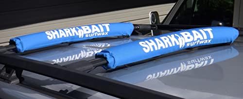 Fade Resistant 24 inch Aero Style Blue Roof Rack Pads - Image 5