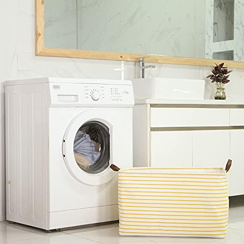 Hinwo 70L Extra Large Canvas Storage Bin - Image 2