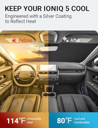 Proadsy Custom Fit Car Windshield Sun Shade - Image 2