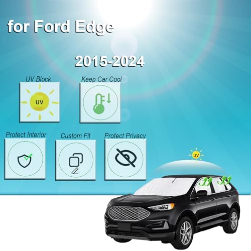 KMF 8pcs Thicken Full Window Sun Shade - Image 2