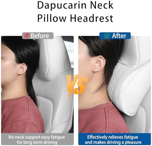 Car Headrest Memory Foam Neck Pillow - Image 5