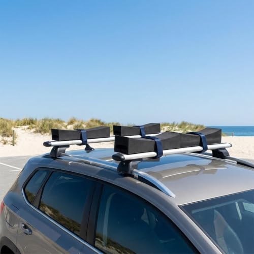 Menolana Kayak Foam Blocks Car Roof Racks Pads Lightweight Easy to Install - Image 6