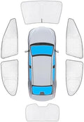 KMF 6pcs Thicken Sun Shades for Toyota Camry 2018-2024 Accessories, Full Window by KMF