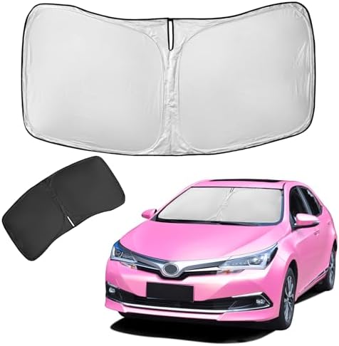 for Toyota Corolla 2014-2019 Sun Shade Sunshade Windshield Cover 4-Layers by ZOIBVCARSUNSHADE