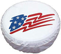 Spare Tire Cover 17 inch Waterproof PVC Leather Wheel Cover American Star by HEALiNK