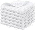 Homaxy Microfiber Waffle Weave Kitchen Dish Cloths by Homaxy