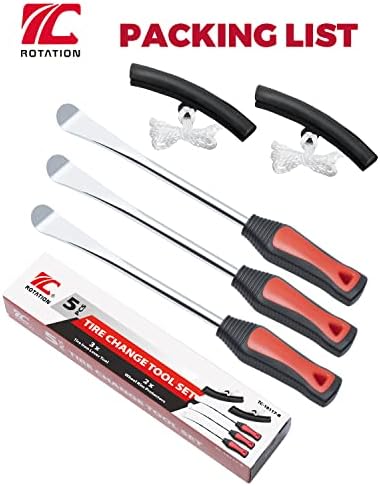 ROTATION 11.5 inch Steel Tire Spoon Lever Iron Tool Kit, Professional Tire - Image 5