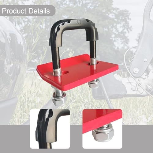 Hitch Tightener Anti Rattle Clamp Heavy Duty Hitch Stabilizer Avoid Movement on - Image 3