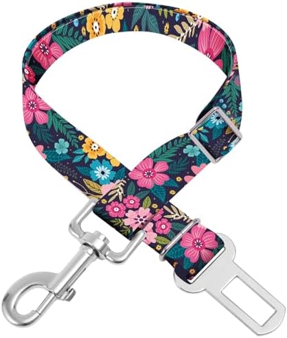 Adjustable pet cat and Dog car seat Belt，The Lanyard is Flexible and Adjustable by Unknown