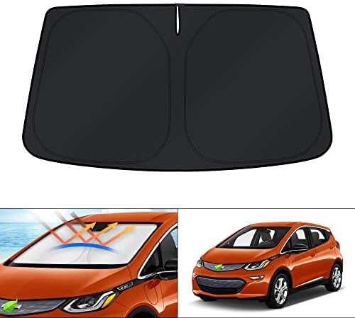 KUST Windshield Sun Shade for 2017-2025 2026 Chevrolet Bolt EV Hatchback by KUST