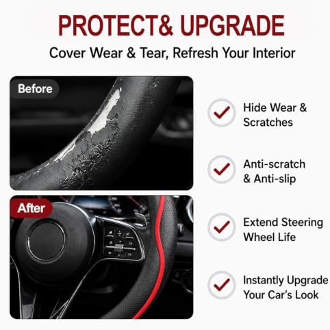 Car Steering Wheel Cover Full Surround - Image 3