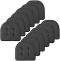 Sweet Home Collection Chair Cushion Memory Foam Pads Tufted Slip Non Skid by SweetHomeCollection