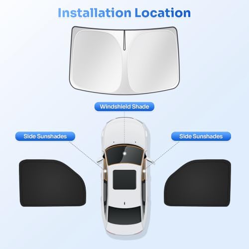 Canvcle Window Shades for 1996-2026 Chevrolet/Chevy Express & GMC Savana - Image 5