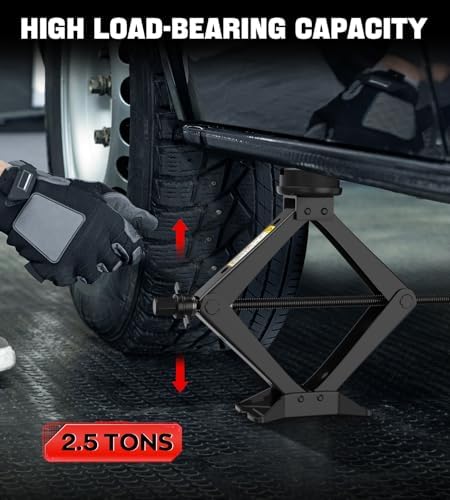 Car Jack 2.5 Ton, Scissor Lift Jack - Image 3