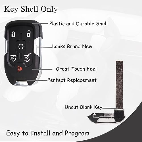 SUPALAND Key Fob Shell Case Replacement Fits - Image 2