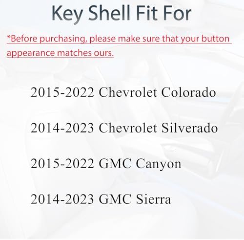 SUPALAND Key Fob Shell Case Replacement Fits - Image 4