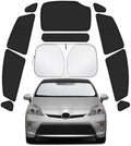 Car Window Shades for Toyota Prius 2010-2015 Accessories by Lonyaqui