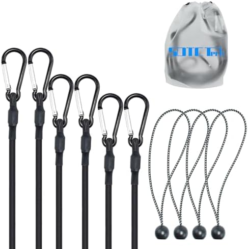 SDTC Tech 12" 18" 24" Mini Short Bungee Cords by SDTCTech