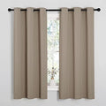 NICETOWN Bedroom Curtain Panels Blackout Draperies, Thermal Insulated Solid by NICETOWN