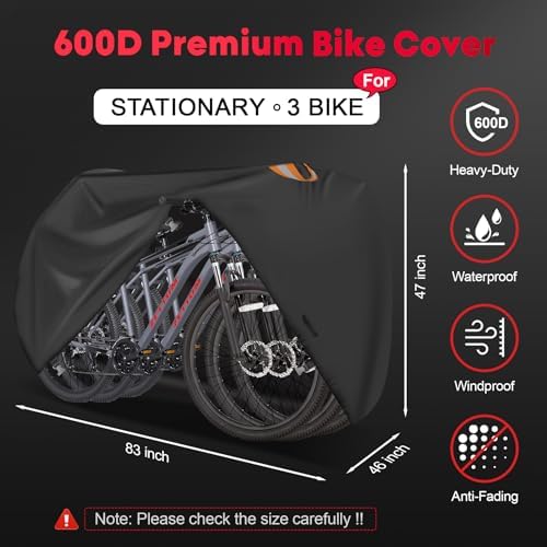 Zettum Bike Cover for 3 Bikes - Image 2