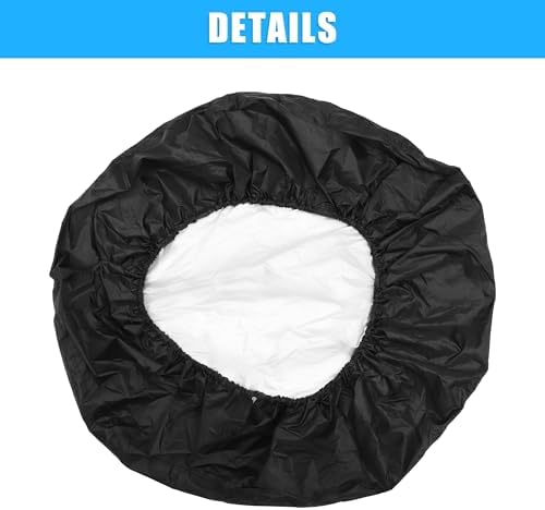 uxcell Universal 210D Polyester Spare Tire Cover - Image 4