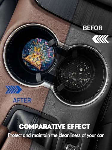 WOCOCN Car Coasters for Cup Holders - Image 4