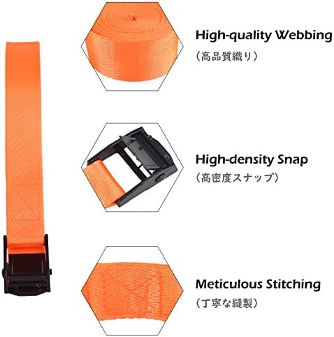 TRIWONDER Tie Down Straps Lashing Straps - Image 3