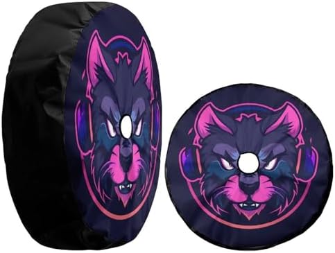 Cat Animal Esport Mascot Spare Tire Cover - Image 3