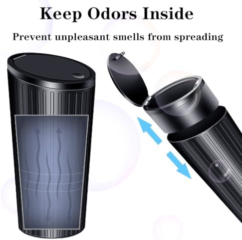 Car Trash Can Bin with Lid - Image 6