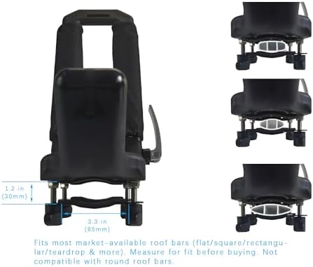 Folding Kayak Rack, Low Profile, Tool-Free Lock - Image 6