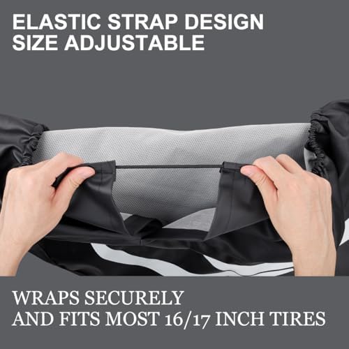 Spare Tire Cover for 16/17 Inch Wheel - Image 7