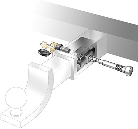Softride Quiet Ride Locking Tightening 5/8" Hitch Pin; Anti-Rattle - Image 3
