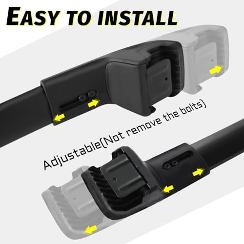 330LB Roof Rack Cross Bars Fit for 2019-2026 Subaru Ascent Cargo Bars - Image 5