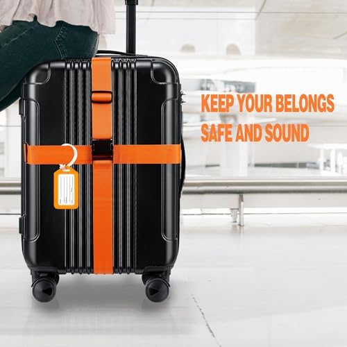 Gostwo 8 Pack Luggage Straps and Tags Set - Image 5